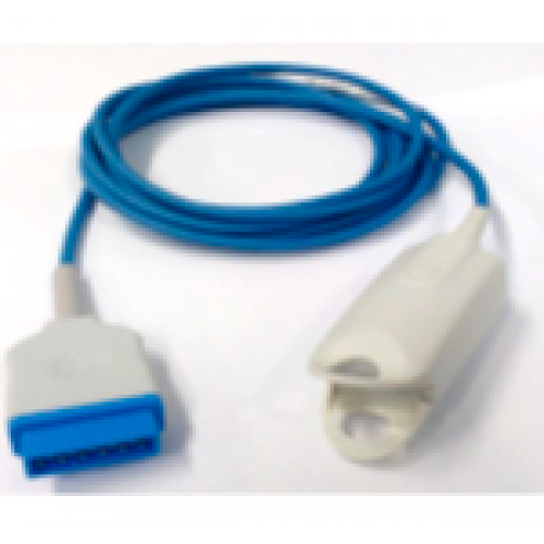 Sensor de SPO2 - Clipe de Dedo Adulto compatível com Monitor Marquette(TEC. NELLCOR)