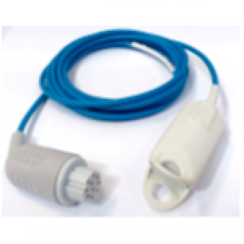 Sensor de SPO2 - Clipe de Dedo Adulto compatível com Monitor GE Datex Ohmeda