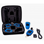 Kit para Higiene Ocupacional composto por 4 dosímetros de ruído DoseMax, 1 calibrador acústico CalPro e estojo para transporte